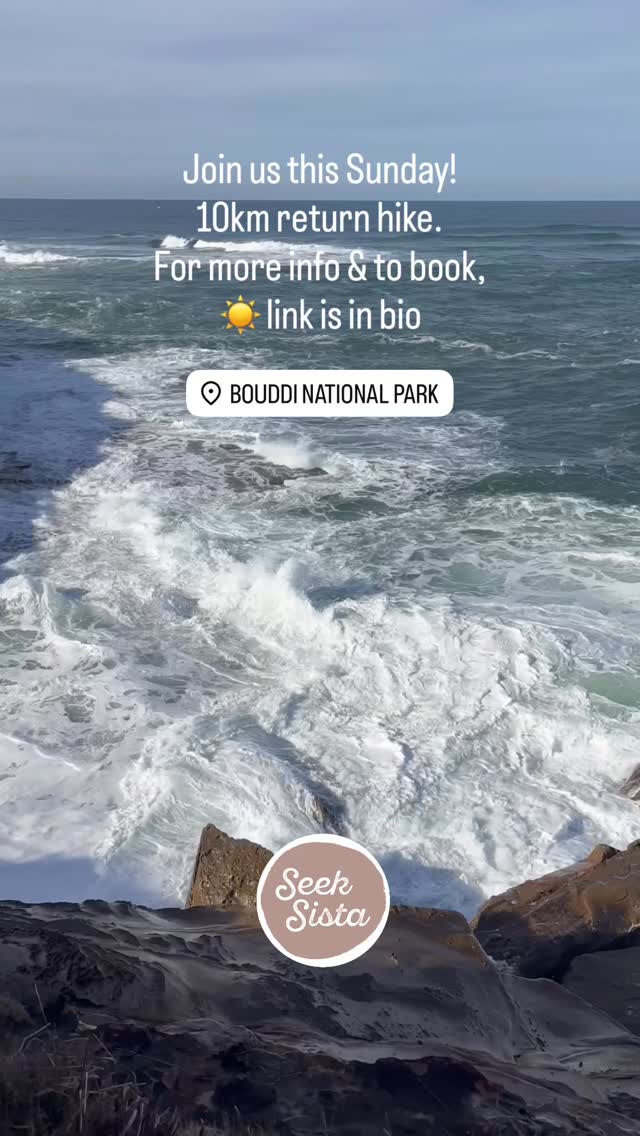 This Sunday join us on this beautiful coastal hike in Bouddi National Park. We have only 4 spots left for this 4hour morning out. It’s a lovely chance to connect with nature and our kind Seek Sista community. More info & link to book in bio 🌿🥾✨