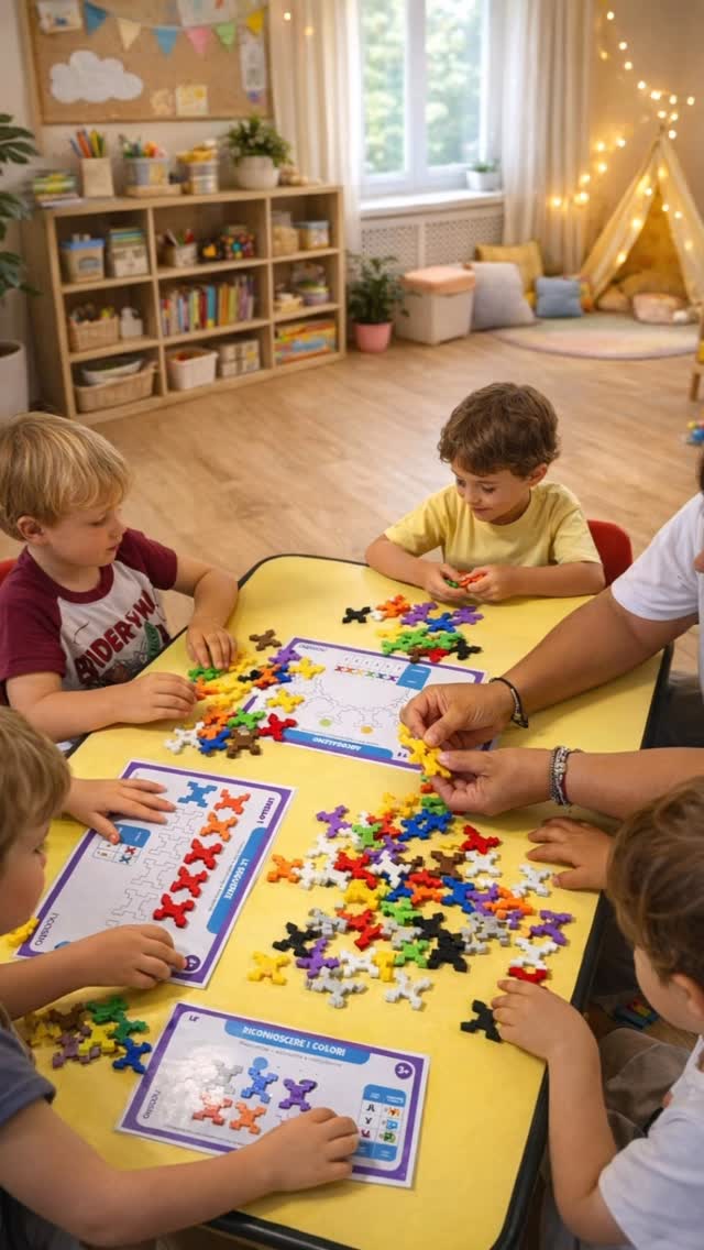 Quando il gioco diventa apprendimento #constructiontoys #incastro #kidstoys #constructiontoysforkids #giocodicostruzione
