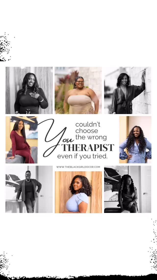 Honestly, you couldn’t choose the wrong therapist even if you tried!
If you’ve been thinking about therapy but haven’t made the leap, we see you, and yes, we can get you started with care. You don’t need to have it all figured out. You just need to be honest about the fact that what you’re doing right now isn’t working.
If you are experiencing feelings of sadness, feeling overwhelmed with stress, struggling with past trauma, feeling challenged by romantic relationships, having a hard time processing grief, if you are unsure of your purpose in life, want to talk through career stuff, or simply feel like something is holding you back from reaching your full potential, we’d love to work with you.
We have immediate openings for individual and couples therapy nationwide.
Comment “self love” for the link to book a free consult.
#theblackgirldoctor #blackgirldoctor #blackmentalhealth #selflove #therapy