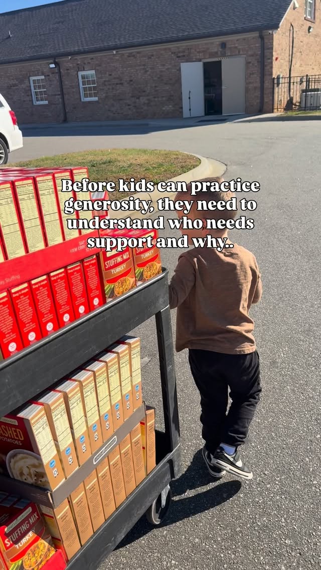 If you want to raise generous kids, start with honest conversations.
When we are driving in the car, I casually say, “Hey, I learned something today and wanted to share.”
Then I share a statistic. “Even with enough food available, 1 out of every 11 people went hungry in 2023.”
Finally, I ask my favorite question: “What do you think we should do about it?”
That’s where empathy turns into action. That’s how world changers are raised.
Don’t avoid hard conversations - be ready for them.
👉 Follow for more tips on teaching kids to serve others well.
Cheering for you, XO!