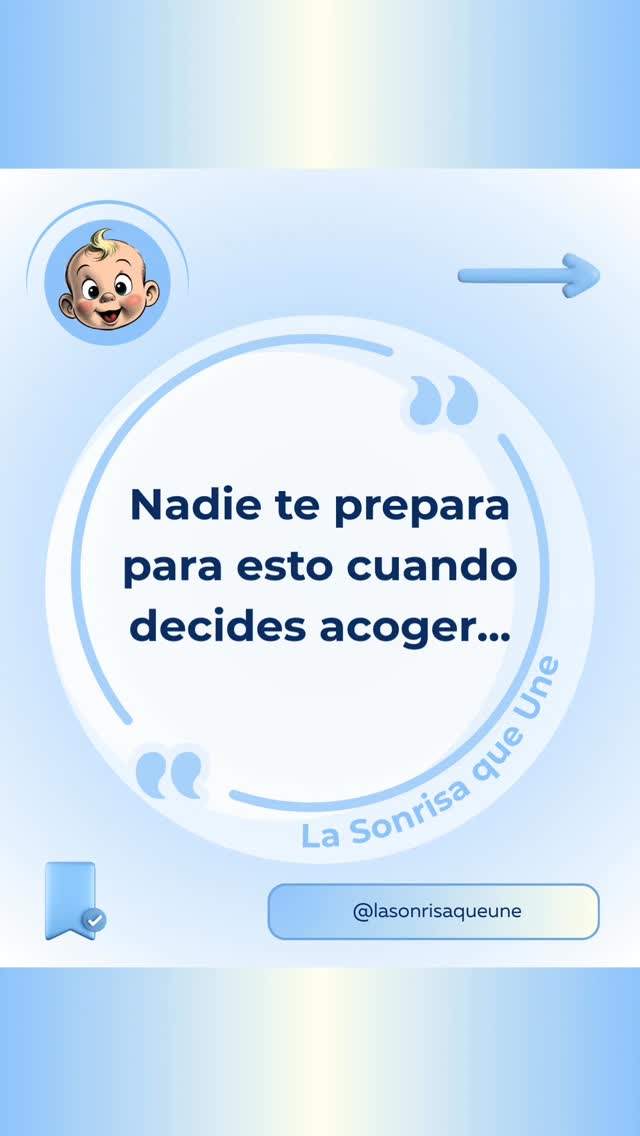📕Hay decisiones que no vienen con manual.
El acogimiento es una de ellas.
Te enfrenta a tus límites,
a tus miedos,
a preguntas que no siempre tienen respuesta.
Y te pide algo muy difícil:
estar presente sin exigir,
acompañar sin salvar.
No es fácil.
Pero transforma.
Gracias por seguir creyendo en el acogimiento.
Gracias por sostener, incluso cuando no hay certezas.
💬 ¿Qué crees que es lo más difícil de este camino?
#AcogimientoFamiliar #todoslosmenoresconfamilia #Acompañar #InfanciaProtegida #LaSonrisaQueUne