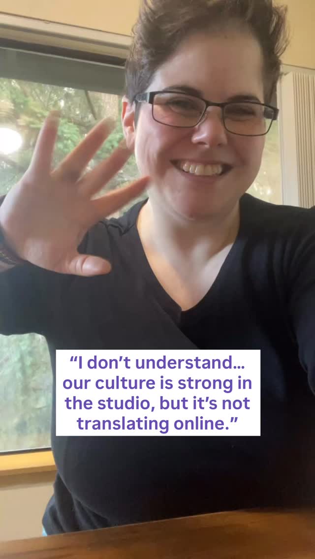 Hereās what I see over and over again:
Itās not that studio owners donāt have culture.
Itās not that they donāt care.
And itās definitely not that the work isnāt good.
Itās that what feels alive inside the studio
doesnāt automatically translate through a screen.
Youāre living the values every day in how you teach, how you lead, how you hold your dancers.
Parents and potential students are meeting that same culture through a bio, a website page, or a single post.
That gap is a translation issue.
Nothing more. Nothing less.
And the answer usually isnāt posting more or trying harderā¦
Itās learning how to name what already exists in language people can actually feel and understand!
If this hit, drop a š¤, Iād love to know what part of your culture feels hardest to put into words.