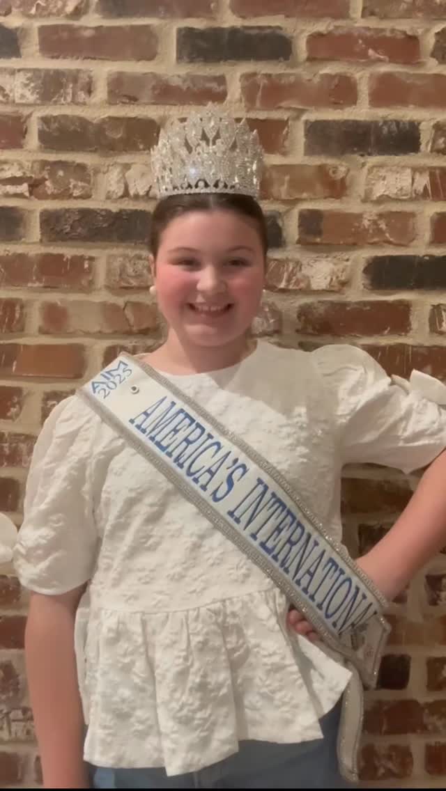 Click in to find out who 2026 TCM Girl of the Year, Henley, announces as Feb Girl of the Month! #thecrowningmoment #announcement #February #queen @miss.henley.rodrigue