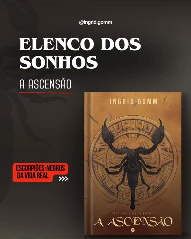 Elenco dos sonhos? ✅
#fantasianacional #literaturasafica #literaturafantastica #fantasía