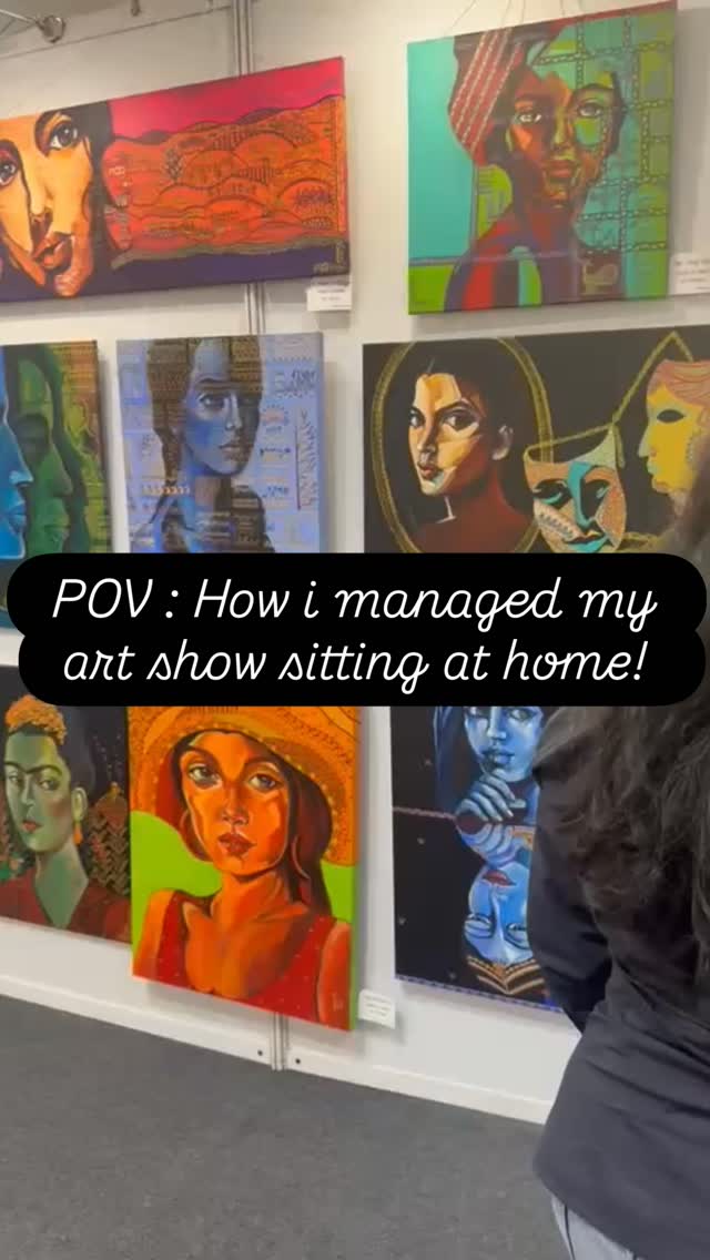 POV: You manage an art exhibition
without being there. 😮💨
#ArtExhibition #BehindTheScenes #CuratorLife #ArtistLife #artreel