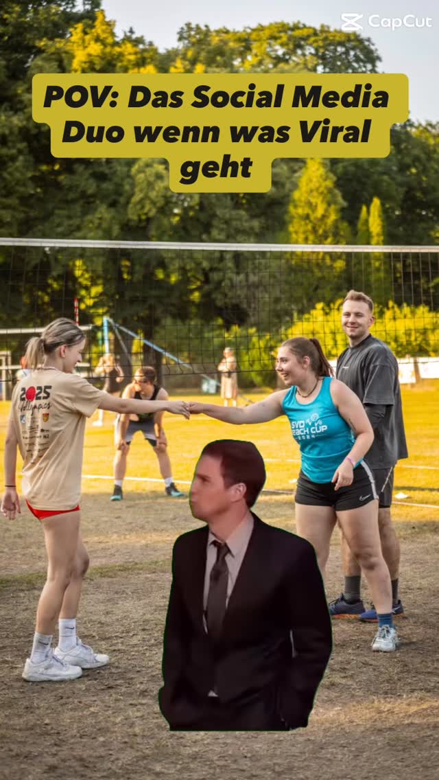 You know the vibe 🤓
#volleympics