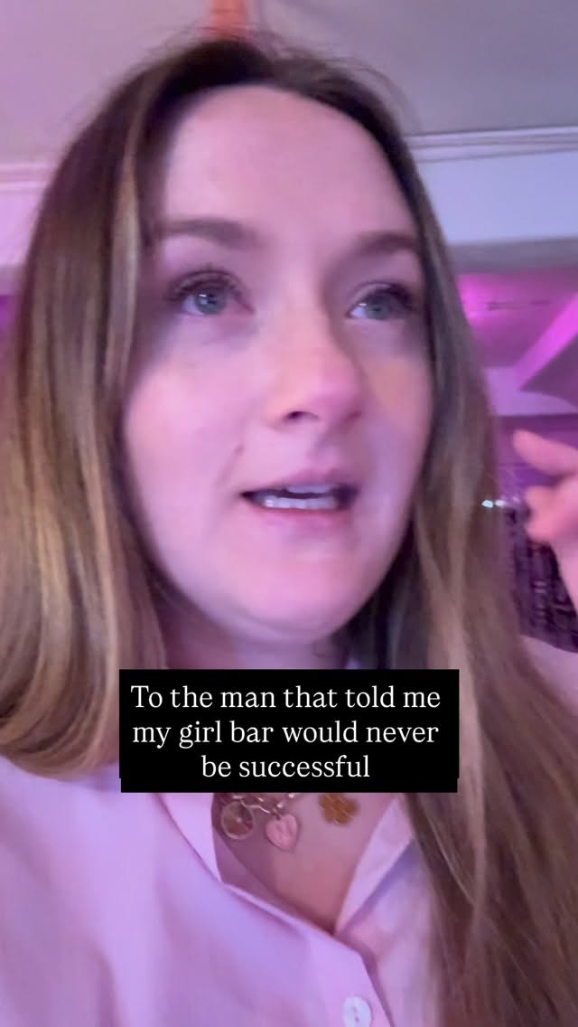 And that’s on pulling our outdoor furniture inside so we could fit everyone (:
It feels so good to look back at this video (sorry it’s cringe) of me saying “curiosity has 💀 the cat.” I was saying this in reference to me trying this business model of a girl bar. It wasn’t going well. I kept at it because I could not let that man be right.
But babes I didn’t tell you but this full bar happened in JANUARY!!!! JANUARY!!!!!!!!!! So curiosity didn’t 💀 the cat - just made her stronger.
Don’t get me wrong, we still have days when we might have 2 tables - it happened last night actually - but those are becoming fewer and farther between. Keep pushing, keep showing up, and keep proving overly confident, middle aged, men wrong!!!!!