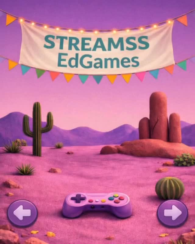 The full STREAMSS EdGames curriculum is now available. 🎮
Explore Science, Technology, Reading-to-Research, Engineering, Arts, Math, and Social Studies through a complete suite of gamified learning experiences designed to make education interactive, visual, and engaging.
#education
