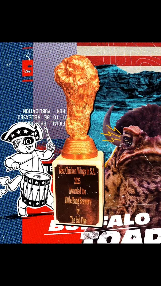 BEST WINGS IN SA!! (according to some mob called The Fab 5)
We're proud of you Kingy! (Head Chef at @littlebangbrewing ) AND extremely pleased you're using our very own Buffalo Toad as the house Buffalo sauce for Little Bang wings (and cauliflower nuggets!)
Do yourself a favour and get around it!