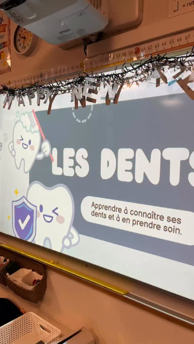 L•E•S D•E•N•T•S
▶️ Ça t’intéresse d’avoir les documents et le diaporama ?
Ici au niveau hygiène dentaire c’est un peu compliqué ! Certains élèves ne sont jamais allés chez le dentiste alors qu’ils ont 9 ou 10 ans.
D’autres pensent encore que se laver les dents c’est « de temps en temps » et d’autres que les dents de lait ne se lavent pas.
Évidemment cela a des répercutions car la majorité des élèves ont déjà des caries … soignées ou non 😢 !
Alors j’ai décidé de prendre le sujet à bras le corps pour leur faire prendre conscience de l’importance de prendre soin de ses dents.
On a donc travaillé sur :
- Les différentes sortes de dents, leur rôle et leur composition.
- Les caries.
- Comment prendre soin de ses dents : brossage et hygiène de vie.
Je trouve ça important de partir de leurs représentations pour essayer de les amener à réfléchir autrement. Alors je leur demande souvent d’écrire ce qu’ils pensent de manière individuelle. Ainsi tout le monde répond pas seulement ceux qui lèvent la main.
Et toi dans ta classe, l’hygiène dentaire ça donne quoi ?
Bonne journée ! 🦷
Maitresselili_lh ✨
#maitresselililh #teampe #cm2 #cm1 #dent