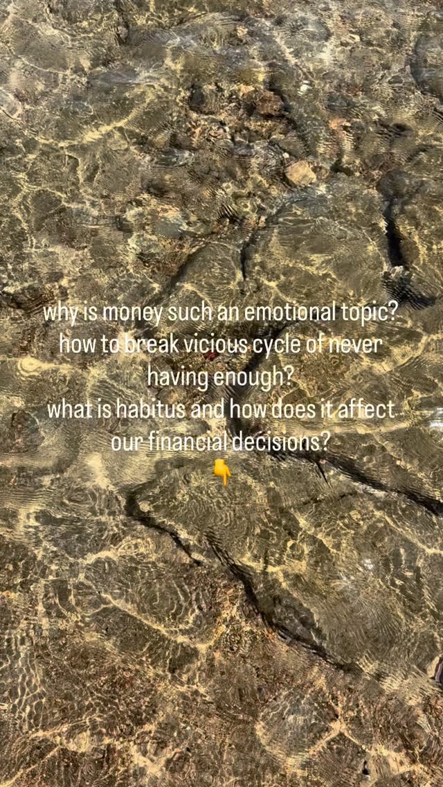 All of this and more Iโll cover on @femme.palette event Letโs talk money: Money mindset ๐ค
No slides, no graphs - only your true self and reflection.
Grab your ticket at https://www.smsticket.cz/vstupenky/66591-she-connects-workshop-let-s-talk-money-by-femme-palette-w-prague-praha