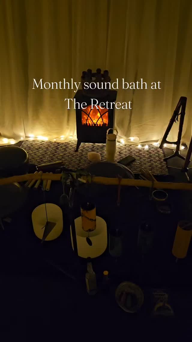 Thank you to everyone for joining our monthly sound bath, a beautiful experience in the new studio, cosy and snug. Big thanks as always to @high_vibrations_from_the_heart for taking us on a magical journey #soundbath #relaxattheretreat #takecontrolofyourwellbeing #wellbeingworkshops #wellnessthatworks