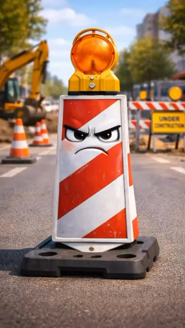 Die Bake hat heute richtig miese Laune. 🤬🚧
Sie ist kein Slalom-Parcours und das Schild kein Museum. Das Material steht dort nach Plan, um Leben zu retten – also nicht glotzen, sondern ordentlich vorbeifahren!
Und die Ampel? Die ist keine gute Fee, die bei Gehupe grün wird. Also: Atmen, warten, Schnauze halten. 🚦✨
Das absurdeste Baustellen-Manöver, das ihr je gesehen habt? Ab in die Kommentare! 👇
#Verkehrssicherung #BakenFrust #HupenHilftNicht #ABASVerkehr #BaustellenLogik