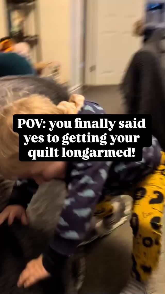 That feeling when you get your quilt back from the longarmer and it’s ready to snuggle!
You’ve spent ages finding the perfect fabric to make a quilt you’ve wanted to make for the longest time, spent hours cutting and sewing (possibly unpicking a bit and swearing a lot 🤭) and finally get the quilt top finished only to fold it nicely and put in your WIP pile……
Doesn’t sound right to me! Don’t let piles of quilt tops get you down! Pick your favourite and send it to me - I’ll send it back finished and ready to snuggle! ❤️🌈 giving you time to make the next one!
#quilt #quiltersofinstagram #longarmquilting #quiltypleasure #quiltlove