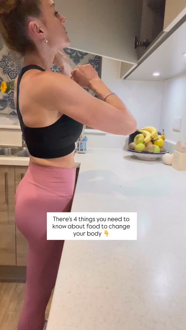 These things are game changers if you’re trying to change your body 👇
Over the years I have discovered what works perfectly for me. EXERCISE + FOOD go hand in hand 🤝
✅ Try just one little idea each week (non overwhelming)
✅ Once you start my workouts - you’ve nailed the exercise part 👏
💛 Protein is non-negotiable
Protein helps change your shape, supports muscle, boosts metabolism and keeps cravings down. Think Greek yoghurt, eggs, chicken, lean meat, nuts, beans, soya products. This is HUGE for tummy fat and feeling satisfied 😍
💛 Keep refined sugar low (without banning it)
I crave sugar too 🙋♀️ I just choose it more intentionally – fruit, honey, dark chocolate… I batch bake healthy cookies and muffins (use my recipes) I’ll often go for a lower-cal option for choc bars / desserts. (Nothing is ‘off limits’, it’s about balance)
💛 Don’t cut out carbs – upgrade them!
Wholegrains = more fibre, good for bloating, energy + keeping you full. White carbs spike energy fast then crash it making you TIRED!
Think oats, wholegrain breads, grains like couscous, corn, wholemeal pasta or rice.
Fruit & veg to bulk out meals and snacks.
💛 Ultra-processed food makes fat loss harder
They are designed to make you overeat. Reducing them makes it much easier to be in a calorie deficit for weight loss. I find it impossible to stay lean and not bloat when I eat too much processed food.
💾 SAVE THIS FOR LATER
If you need a helping hand in the Kitchen, use my easy recipes!! Membership gives access to over 300 🙌 (link in bio - ask if unsure)
Search my ‘Kate’s Kitchen’ recipe books on Amazon
#katesmumfitclub #legsbumsandbubbas #kateskitchen #foodandfitnessformums #motherhoodjourney