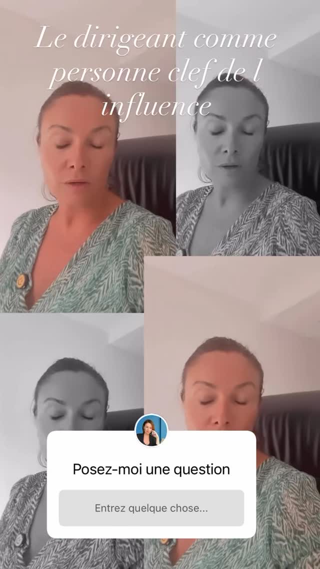 Le dirigeant comme acteur clef de l’influence