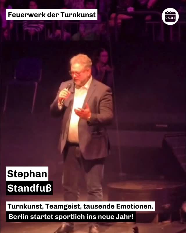 🎆 Was für ein Auftakt ins Sportjahr 2026!
Gemeinsam mit Sophie Lehsnau, Präsidentin des Berliner Turn- und Freizeitsport-Bundes (BTFB), durfte ich am 25. Januar vor über 13.000 Zuschauerinnen und Zuschauern das diesjährige Feuerwerk der Turnkunst eröffnen. 💫🤸♀️
Eine atemberaubende Show – aber vor allem auch: ein großes Dankeschön an die vielen Ehrenamtlichen, ohne die Sport auf diesem Niveau gar nicht möglich wäre. Sie sind das Rückgrat unserer Vereine und unserer Sportkultur in Berlin! 🖤❤️💛
.
.
.
.
#CDUBerlin #SportmetropoleBerlin #SteglitzZehlendorf