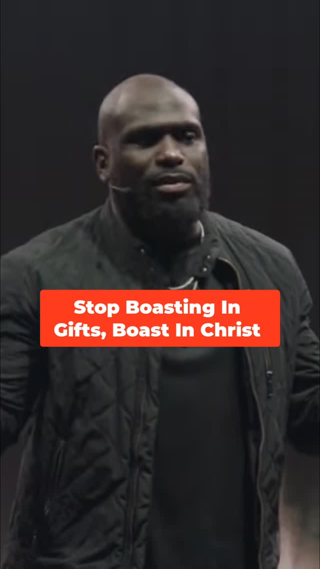 You have nothing to boast in except the cross & the work of Christ.
Short Clip from from "WISDOM & WONDER | What Do I Still Lack? |Philip Anthony Mitchell | 2819 Church"
#Christ #Faith #Grace #Gospel #Jesus #Redemption #SavedByGrace
