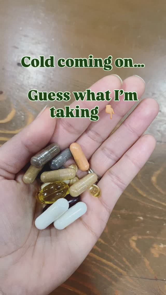 Husband’s away so this seemed like a poor time to get sick, so I pulled out all the stops (plus some current things I’m experimenting with)
✅ Vitamin D (of course)
✅ Omega 3s
✅ Magnesium
✅ Zinc
✅ Liposomal Vitamin C
✅ Liposomal glutathione
✅ Methylated B complex + choline
✅ Alimax
✅ Mitoactive
✅ Para 4
✅ ViRadChem
PLUS tons of fluid & bone broth
MINUS all ultra-processed food
#functionalmedicine #holistichealth #womenshealth