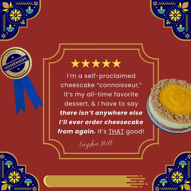 We could tell you that we have the best cheesecakes in Denver, but don't take our word for it -- check out what our customers say!
True cheesecake lovers choose Empire Cheesecake! 😍 IYKYK 😉
Each cheesecake is made-to-order by our NY-raised Chef, Ron, from fresh ingredients. No preservatives and no junk fillers. Just rich, wholesome goodness made with love and care.
Order yours today: EmpireCheesecake.com
#EmpireCheesecake #DenverCheesecake #DenverFoodie #DenverRestaurant #DenverDessert
