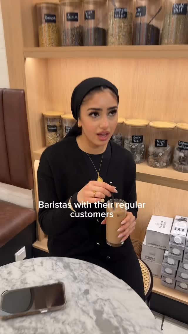 When the barista knows your order and your problems 👌✨
#coffee #funny #coffeeholic #relatable #coffeeshop