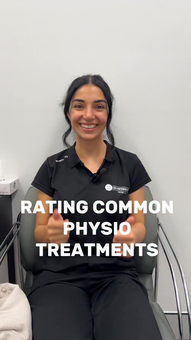 RATING COMMON PHYSIO MODALITIES 🤔
Here are Riva and Emilia’s opinions on some things you’ll see at physio practices. Let us know if there’s anything else you want us to rate!