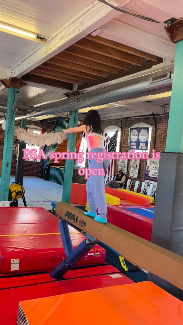 Visit our website to save your spot in spring session classes! Classes run March 9-May 22! #flipoutproductions #gymnastics #phillytok #fyp