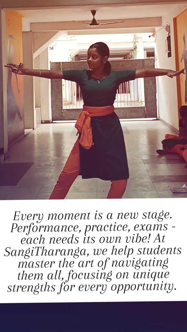 Dance fills my cup #SangiTharanga
Happy vibes only 💃 #Bharatanatyam"