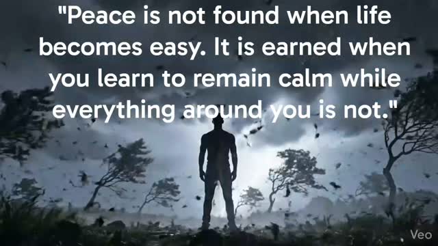 Patience is power.
Peace isn't something you find once the world finally settles down; it’s a skill you earn by remaining calm while everything around you is in chaos.
The moment you stop fighting what you cannot control—like other people’s opinions, timing, or external outcomes—you become impossible to defeat. When you choose to protect your internal state regardless of the external storm, you take back your power.
Stop trying to control the wind. Master your response instead.
#MasterYourChaos #InnerPeace #MindsetMatters #StoicWisdom #PatienceIsPower EmotionalIntelligence Resilience SelfMastery FocusOnWhatYouCanControl