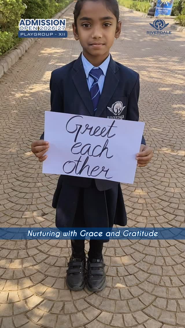 Our Grade 3 students are learning beyond textbooks — practising respect, sharing, cleanliness, and kindness every day. Through real-life experiences, they are growing into responsible and compassionate individuals. 🌟
At Riverdale World School, Mahasamund, we nurture bright minds with beautiful values. 💫
#RWSMahasamund #RiverdaleWorldSchool
#Grade3 #PracticalLearning #ValueEducation
#LifeSkills #CharacterBuilding
#CBSESchool #CBSESchoolInChhattisgarh
#ChhattisgarhSchool #BestSchoolInMahasamund
#HolisticDevelopment #SchoolWithHostel
#ResidentialSchool #AdmissionsOpen2026-27