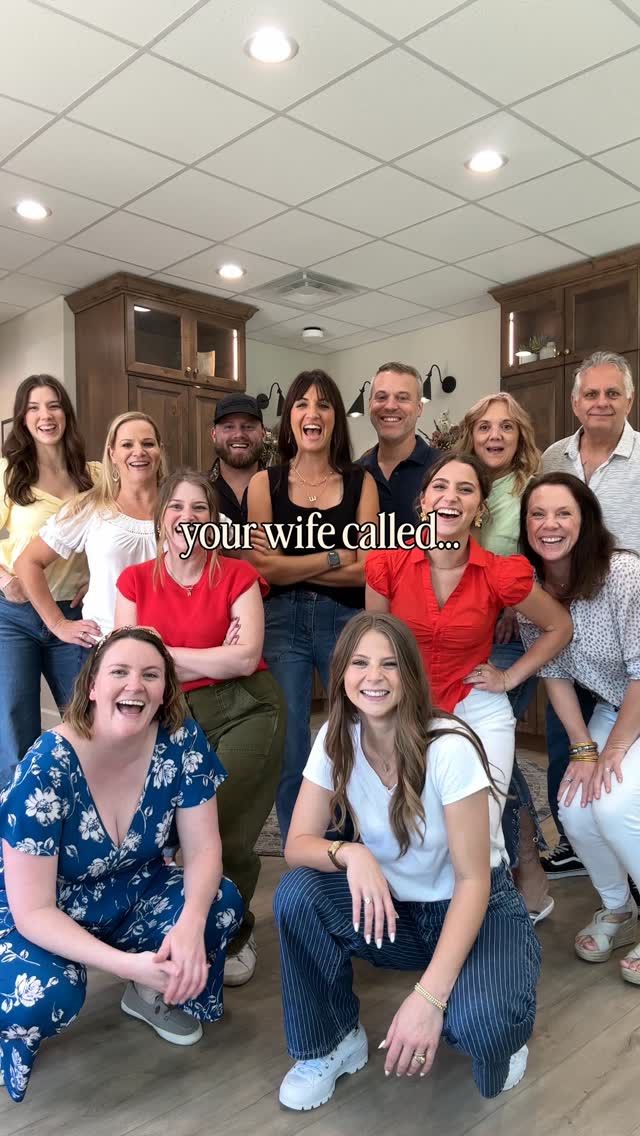 Friendly reminder: that dream kitchen you’ve been hinting about for the last five years? Yeah… still waiting. 😇