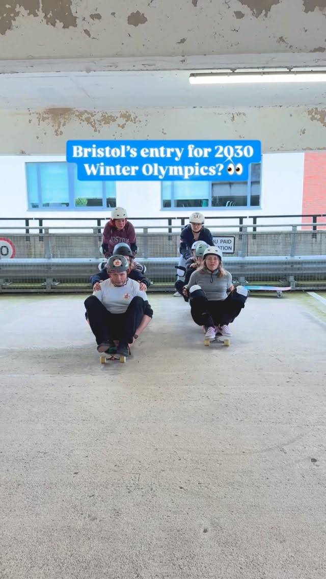 When you try to recreate Olympic bobsleigh… on longboards.
It was chaotic.
It was slightly unsuccessful.
And iconic.
Cool Runnings but make it Bristol
Creative genius thanks to @drthunderthighs 😅
@bbcwest @bbcsport @bbcbristol
#CoolRunnings #WinterOlympics #winterolympics2026