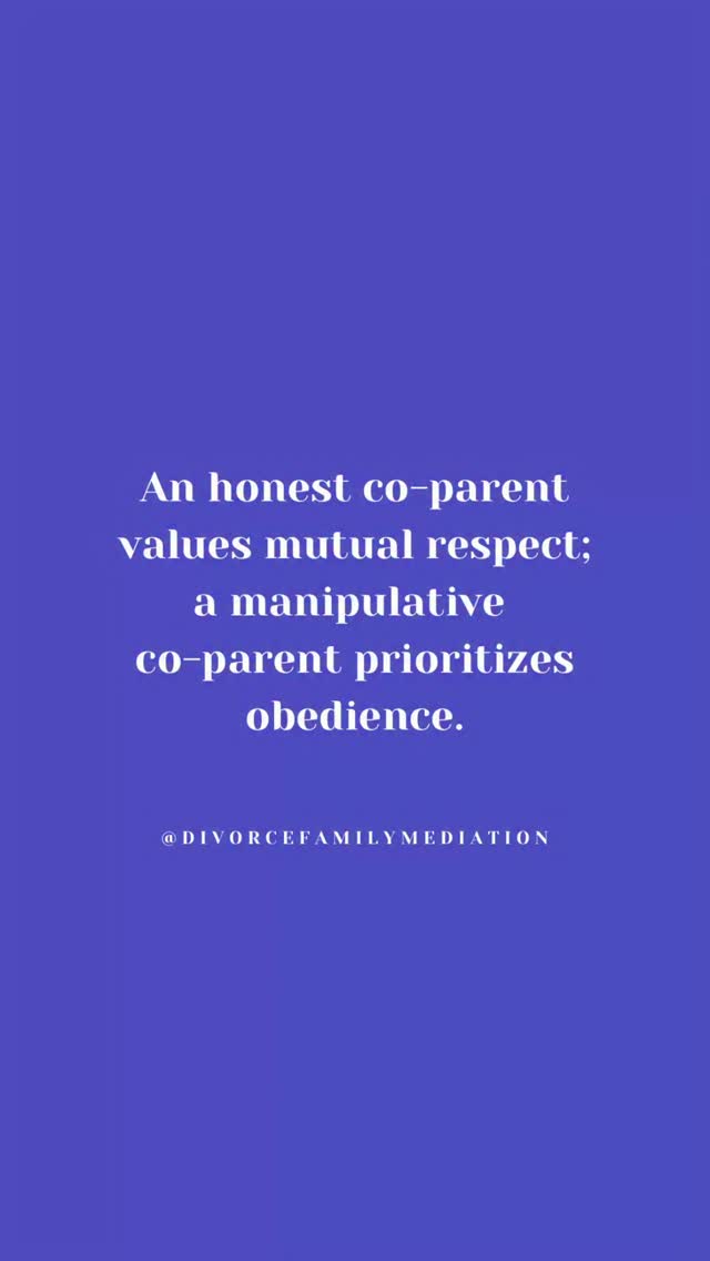 An honest co-parent values mutual respect, approaching decisions and conflicts with collaboration rather than control. They honor boundaries, listen actively, and prioritize the child’s well-being alongside their co-parent’s perspective. Mutual respect is the foundation of their choices, fostering trust and integrity.
A manipulative co-parent, on the other hand, prioritizes obedience over understanding. Their focus is on shaping outcomes to serve their own agenda, often using subtle pressure, guilt, or coercion to bend the other parent’s will. Compliance, not collaboration, determines the success of their control.
#coparenting #highconflictcoparenting #coercivecontrol #manipulation #coparentingwithanarcissist