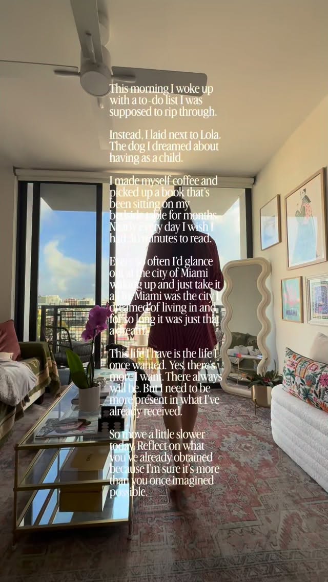 In a world that’s always focused on what’s next, remember to slow down and be present with everything you already have. ✨🫶🏼
#mindfulness #gratitude #mindset #lifeisnow