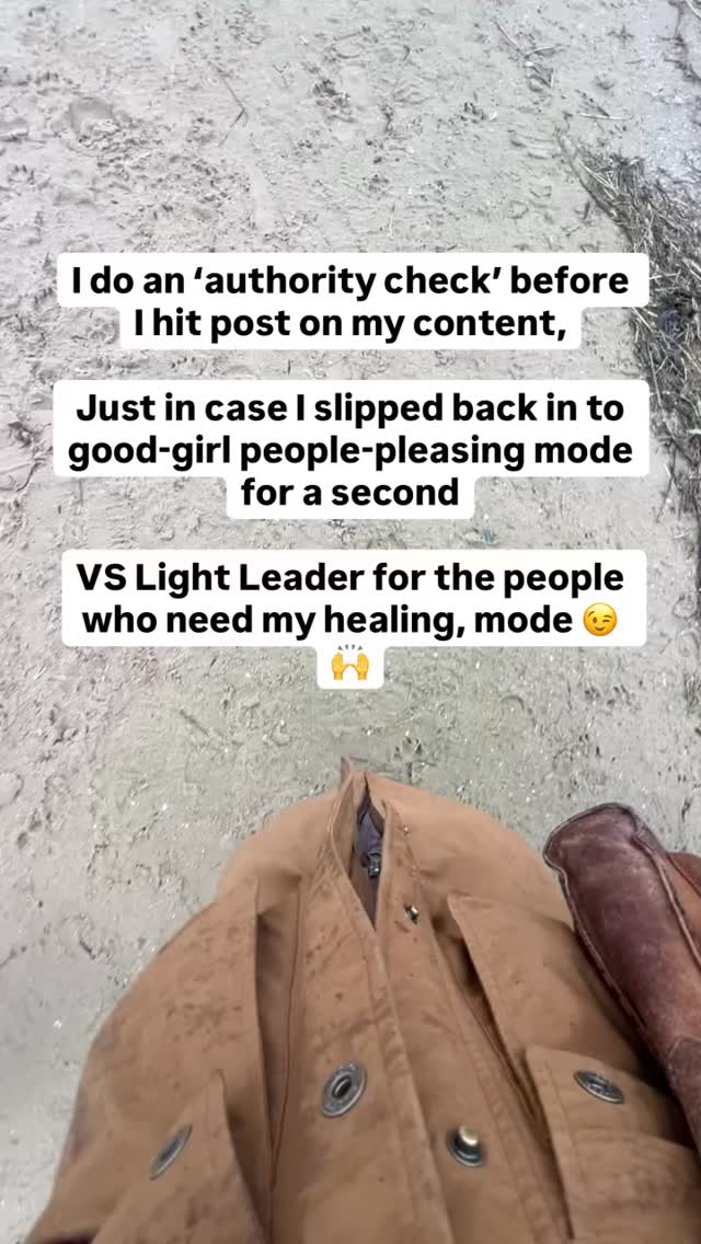 You’ve got to try this ok?!
Because I know if there’s one thing you’re hiding away from online, it’s showing up as an AUTHORITY,
Standing up as the powerful healer you are 🙌
Before I got used to speaking as an authority, I used to worry what people would think.
Would they think I sound braggy?
Until I realised:
1. People need MY unique magic - nobody is going to know about it if I don’t stand up proud and share how great it is!
2. I couldn’t help the people who need me whilst I was still speaking from my fearful Ego - it actually took a huge ego death to find my voice and claim my power
3. I’m not here to uphold the witch wound - to ‘play it safe’ with my capabilities in case they upset someone. I’m here to make an impact, (and help other powerful women make one, too!)
I know it’s so tempting to want to please everyone, and it’s easy to be scared to get called out online…
But believe me when I say that content is so much easier when you stop worrying, and start LEADING 🔥
If you need support with unapologetically sharing your powerful healing, online - then you’re in the right place.
I’ll show you exactly how to market your soul-led work and stand as a Light Leader for the people who need you 🙌