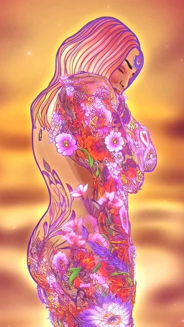 SELF LOVE {22} - RISING RANI ORACLE | I illustrated this card to visualise the warm feeling and reminder to be loving to yourself. As we go into the second month of the year, here’s your reminder, being a maharani can take a lot of energy and showing love to others is so important, but don’t forget about you. You come first. Let those flowers take over and allow yourself to realise… you are deserving of your own love too. | @herkhaani_ischanging @rockpoolpublishing
PRE-ORDER NOW. > link in bio! ❤️ #selflove #rockpoolpublishing