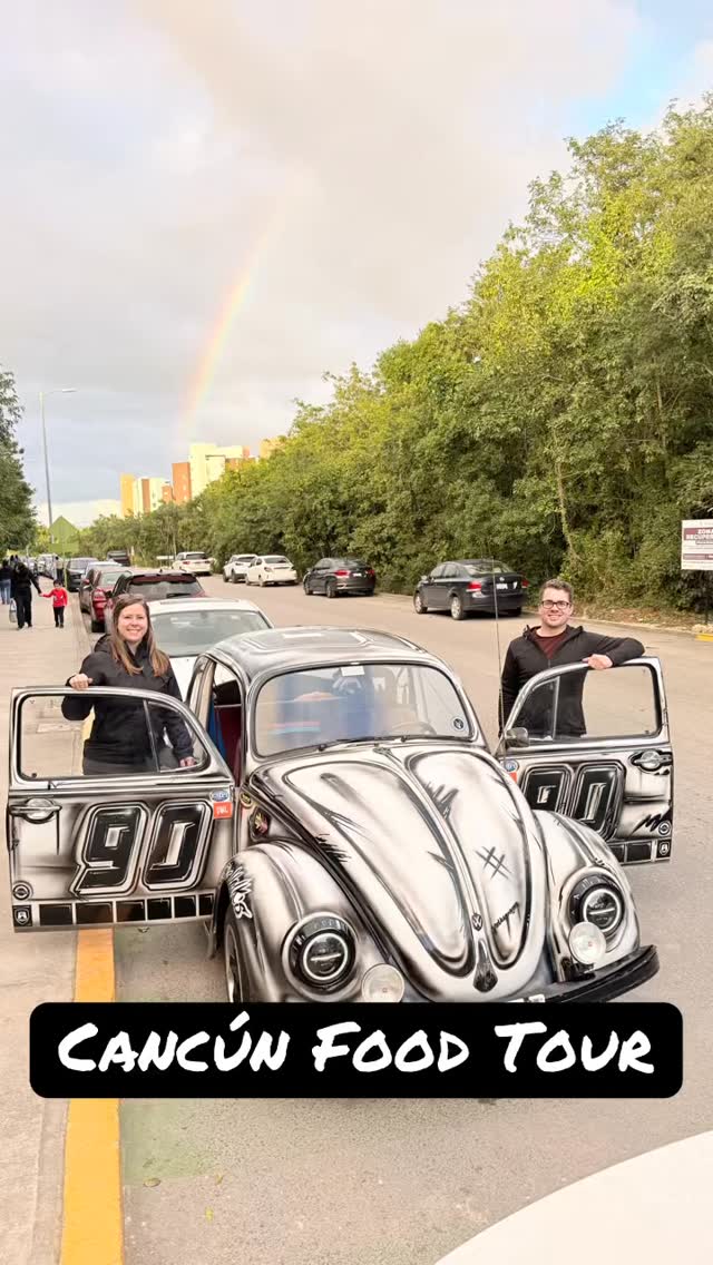 One of the more unusual food tours around by Señor Travel Bug Mexico, with more time spent on history and culture than talking about food, but enjoying excellent food too, with an emphasis on being local and high quality. This Swiss-Canadian couple from Winnipeg were keen to see the Best Private Tour Company I Quintana Roo in action, but being fully booked for their whole stay they could only squeeze this one in. #food #mexico #cancun #costamujeres #beetle