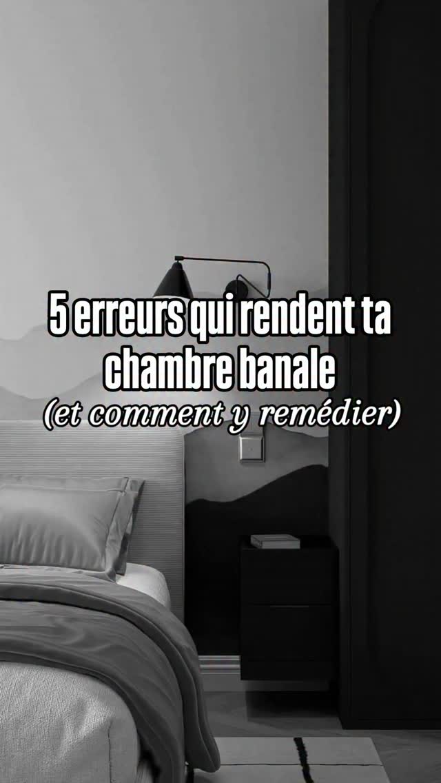 ❌ Ta chambre te semble banale, sans âme ?
Tu fais peut-être l’une de ces erreurs... 🤔
1️⃣ Le désordre ou le manque de rangement
→ L’espace paraît plus petit et visuellement étouffé.
✅ Astuce : trie et range pour que ta chambre respire et paraisse plus grande.
2️⃣ Des couleurs sans cohérence
→ L’œil ne se pose nulle part, l’ambiance ne prend pas.
✅ Astuce : choisis 2 à 3 teintes harmonieuses pour créer un univers apaisant.
3️⃣ Des détails décoratifs négligés
→ Ce sont eux qui donnent du relief et du caractère à une pièce.
✅ Astuce : ajoute objets, textiles ou accessoires qui racontent ton histoire.
4️⃣ Un éclairage trop froid ou mal réparti
→ Résultat : une ambiance plate, peu enveloppante.
✅ Astuce : combine plusieurs sources de lumière douces pour créer de la chaleur.
5️⃣ Aucune touche personnelle
→ Ta chambre ne raconte rien de toi.
✅ Astuce : intègre photos, souvenirs ou objets qui reflètent ta personnalité.
✨ Si tu veux révéler le potentiel de ta chambre sans tout racheter, le diagnostic déco Impulsion est là pour t'aider à passer à l'action.
Écris IMPULSION en commentaire et je t’en dis plus.
Et pense à enregistrer ce post pour plus tard !
.
.
.
#décorationintérieure #optimisation #amenagement #chambre
