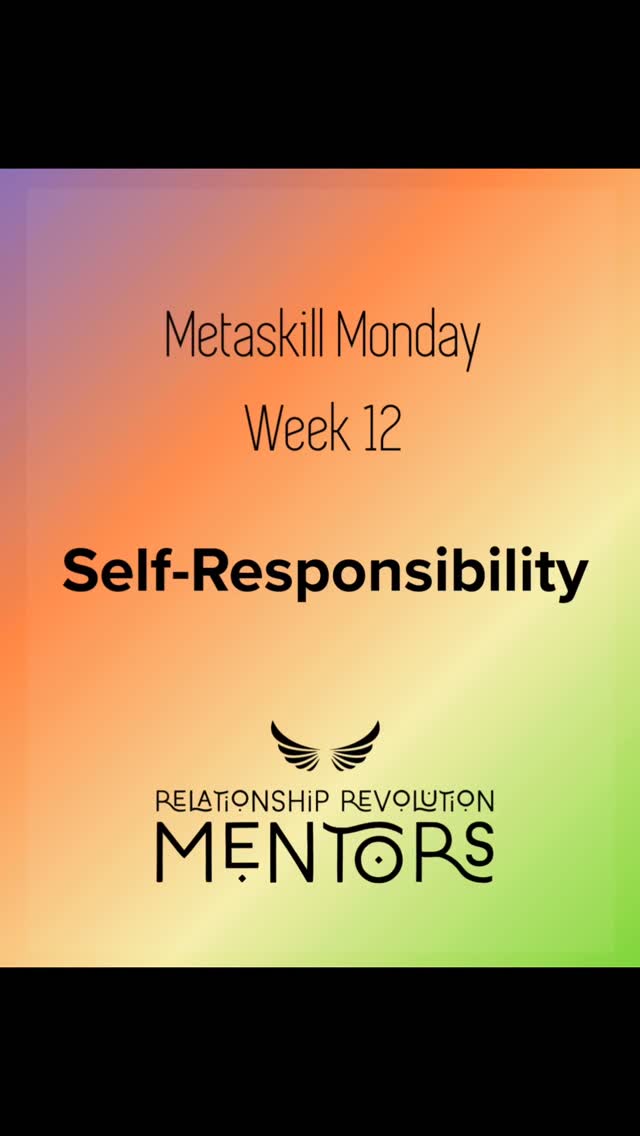 This means that even in the face of wanting to find fault in the other, you are aware of how your own reactions contribute to the conflict (Marcia and Brian Gleason, ERM)
We call it the shared energy field and no first cause. We each have a part in any conflict and it is about the ability to look at yourself and what part is yours. Ultimately can you share that with your person and let them know.
#rrmentors #relationshiprevolutionmentoring #embodiedrelationships #lesbians #womenlovingwomen