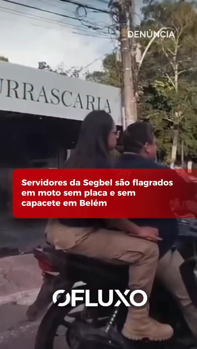 Nesta quarta-feira (4), viralizou o vídeo de dois servidores da Secretaria Municipal de Segurança, Ordem Pública e Mobilidade de Belém (Segbel), que atuavam na Secretaria Executiva de Ordem Pública e Defesa Civil. Eles foram exonerados após serem flagrados trafegando em uma motocicleta sem placa e sem capacete nas ruas do bairro do Marco, em Belém. O vídeo do flagrante, gravado por um motorista e amplamente compartilhado nas redes sociais, gerou grande repercussão e indignação entre moradores e condutores, especialmente por envolver agentes responsáveis pela fiscalização do trânsito. 
Em nota, a Prefeitura de Belém informou que tomou conhecimento das imagens e realizou apuração interna, identificando os servidores envolvidos. A Segbel ressaltou que não compactua com condutas que violem as normas de trânsito, reforçando a obrigação de seus agentes de atuarem com responsabilidade e dar o exemplo à população. A infração cometida, de acordo com o Código de Trânsito Brasileiro, é considerada gravíssima e sujeita a penalidades como multa e perda de pontos na Carteira Nacional de Habilitação.
Imagens: redes sociais.