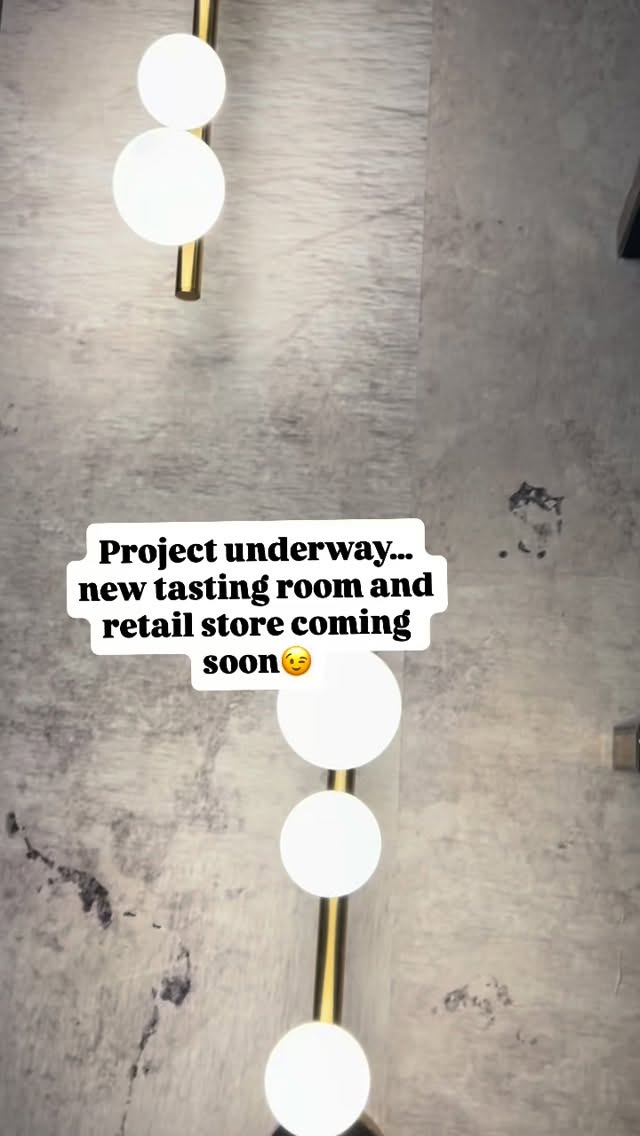 While renovations will still be underway, we will be back open February 7th!! We are eager to wrap up this project and welcome you into our new interior✨ #vqa #winesofontario #winelovers #epicwineries #vivacewines