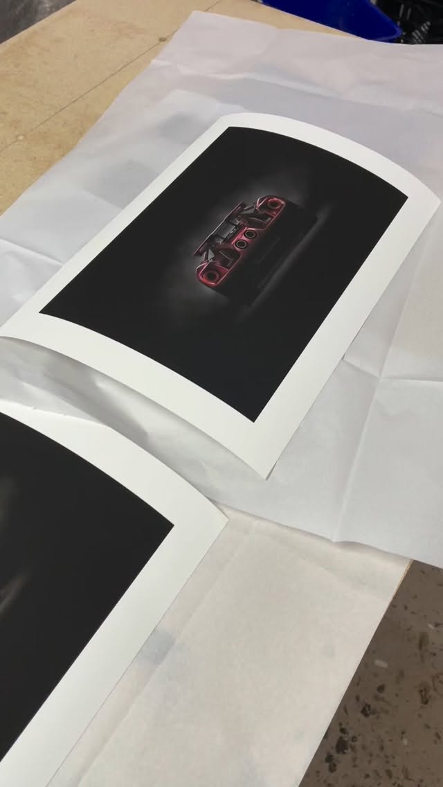 There’s something special about seeing your hard work in print.
On paper your art becomes real.
#fdltechnique #carfineart