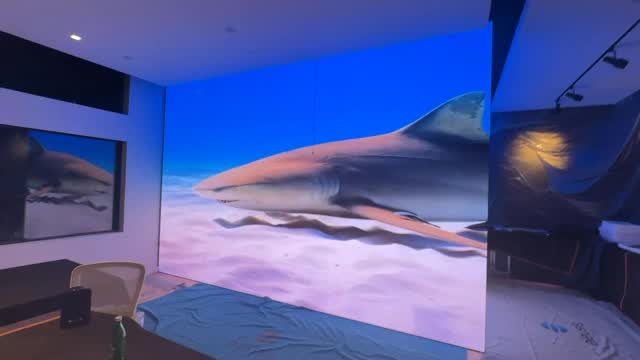 Check out this stunning video wall installation in progress at our Aspen office! #videowall #ahtglobal #luxurylifestyle