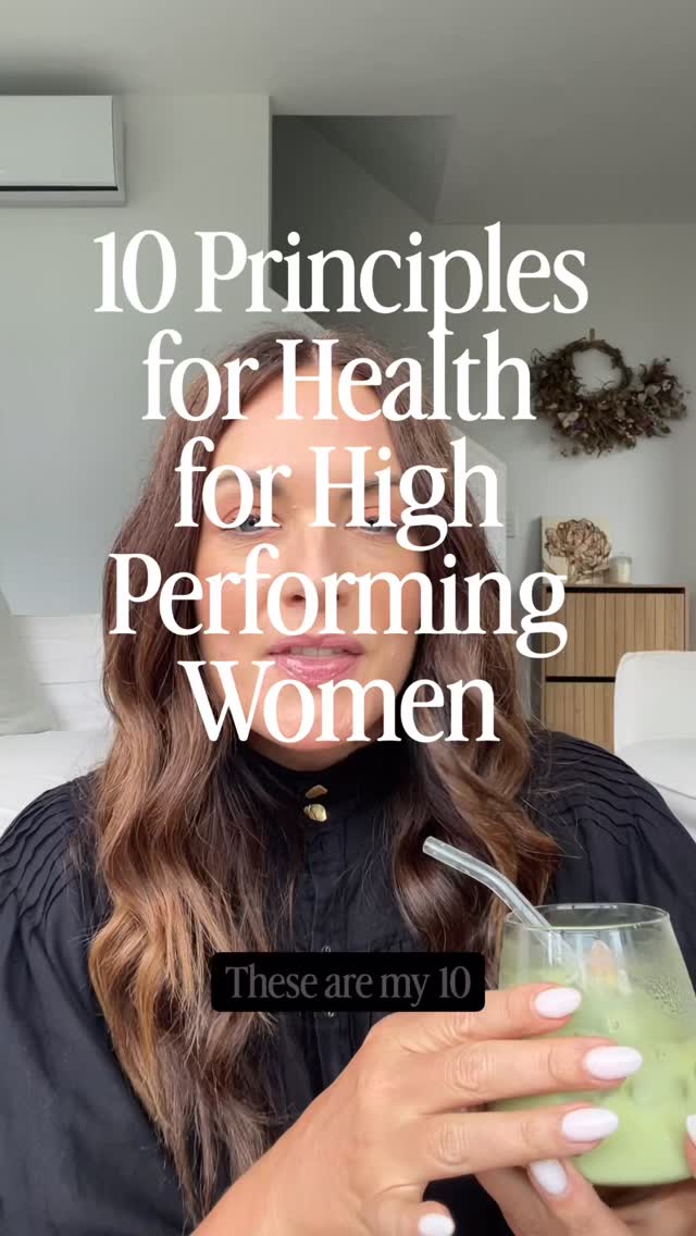 10 Principles of Health for High Performing Women
1. So simple - hydrate, start your day with water
2. 80/20 with food, balance your plate, stick to portion sizes
3. Move your body everyday even if it’s just a 10min walk or stretching after dinner
4. See your friends - join them for a walk or get nails done together, tie it in with an activity you already do
5. Prioritise sleep over everything 7hrs min
6. Aim for 30g protein with every meal
7. Allow downtime - rest, read, potter in the garden, bake, whatever brings you joy
8. Know your why - why do you get out of bed in the morning and do what you do. Does it make you happy or are you stuck on the hedonic treadmill
9. Set boundaries, stop people please and learn to say no
10. Practice gratitude for what you have - stop chasing more because it won’t make you happy
#highperformancehabits #millenialwomen #millenialentrepreneur #healthcoach #doless