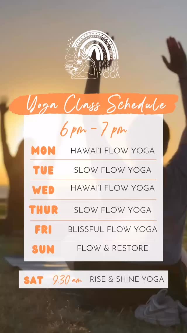 Join us to slow down, ground, stretch, strengthen and move your body with intention ✨
www.overtherainbowyoga.com
