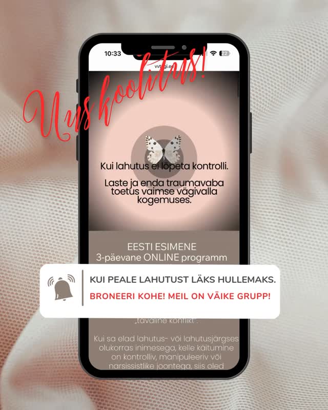 🤍 On olemas vägivald, mis ei jäta sinikaid.
Aga see lõhub inimest, peresid ja lapsi aastaid.
Oleme loonud uue viisi, kuidas toetada ja aidata just teid, kes te olete nähtamatu vägivalla all kannatanud. 💜💜
VVTugi.ee MTÜ tegeleb sellega, mida süsteem sageli ei näe –
vaimse vägivalla, kontrolli, manipuleerimise ja varjatud trauma äratundmise, dokumenteerimise ja peatamisega.
Me toetame inimesi, kes seda kogevad.
Ja koolitame spetsialiste, et nad oskaksid seda päriselt märgata – mitte ümber vaadata.
See koolitus on neile, kes:
– elavad või on elanud nartsissisti / psühhopaadi / kõrge konfliktiga inimesega
– kasvatavad lapsi kontrolliva või vaimselt vägivaldse vanemaga
– on olnud ohvristatud ja taasohvristatud ka riiklike süsteemide poolt
– on abi otsinud, aga saanud vastuseks vaikuse, kahtluse või süüdistuse
Eriti on meie fookuses vanemad, kes peavad kaitsma oma last keskkonnas, kus tõde väänatakse ja reaalsust moonutatakse.
See koolitus ei ole “eneseabi”.
See on teadmised, keel ja struktuur, mis aitavad:
– aru saada, mis sinuga tegelikult toimub
– lõpetada enesesüüdistamine
– ja seista enda ning oma lapse eest selgelt ja teadlikult
Kui sa loed seda ja tunned, et “see räägib minust” –
siis jah. See ongi sulle.
Koolituse link on BIOS. 📚
🔗 vvtugi.ee
🤍 Sa ei ole üksi. Ja see ei ole sinu süü.