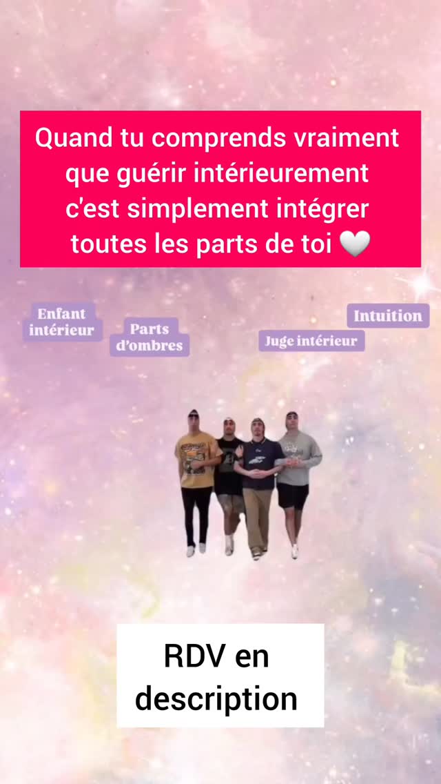 👉 Je vous offre la possibilité de comprendre tout ça lors de l'immersion offerte du 02 au 05 février !
Vous avez manqué le début ?
RDV sur mon groupe privé Facebook pour voir les replays (disponibles jusqu'à dimanche 08/02/2026). Lien en bio.
🔥 4 soirs pour comprendre le fonctionnement de votre inconscient (qui régit 90% de vous) ; aller rencontrer en Hypnose 2 parts très importantes de vous et connaître les bases de la manifestation.
Mots d'ordre : clarté / compréhension / conscience / reprogrammation de l'inconscient.
Votre inconscient est basé essentiellement sur votre passé et sa principale mission est d'assurer votre survie pas votre bonheur.
PROGRAMME :
Jour 1 : Comprenez la vérité de votre monde intérieur. Comprenez le fonctionnement de votre inconscient, ses mécanismes profonds.
Pourquoi certains schémas se répètent dans votre vie ?
Jour 2 : Rencontrez votre Enfant Intérieur.e en Hypnose (Hypnose collective)
Votre enfant intérieur.e (ou autrement dit votre part émotionnelle) est la part de vous la plus importante ! Elle manifeste tout dans votre vie. C'est elle qui continue de manifester ses blessures, ses peurs, ses blocages dans votre vie au travers de vos croyances d'aujourd'hui.
Jour 3 : Rencontrez votre EGO pour le pacifier (Hypnose collective)
Votre critique intérieur (EGO), est la part de vous qui assure votre survie. C'est lui qui entretient vos croyances limitantes et l'autosabotage. Sachez le reconnaître, comprenez son fonctionnement...
Jour 4 : Débloquez votre pouvoir de manifestation (présentation)
Comprenez comment fonctionne la manifestation, prenez conscience de votre pouvoir pour manifester ce que vous souhaitez vraiment pour vous.
De la théorie et de la pratique qui va changer considérablement votre regard sur vous-même et votre réalité.
👉 Inscrivez-vous dès maintenant :
https://guerdet-laura.systeme.io/inscription
(Lien en bio)
À très vite,
Laura
Thérapeute & Guide Intuitive
#hypnose #inconscient #transformation #enfantinterieur #reprogrammation