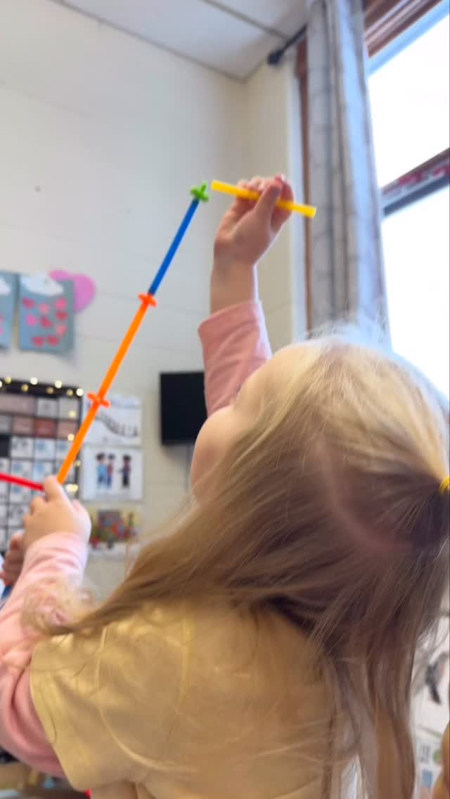 🌱 We celebrate fails in preschool! Here’s why:
🌱 When an idea doesn’t work out the first time, children are learning valuable life lessons.
🌱 This video shows a student trying to reach the tallest point on her tower, realizing that plan isn’t working out, and asking for assistance from a classmate. These children learned the power of problem solving, working together, and built resilience in the process!
🌱 Failure isn’t something to fear— it helps our brains grow!