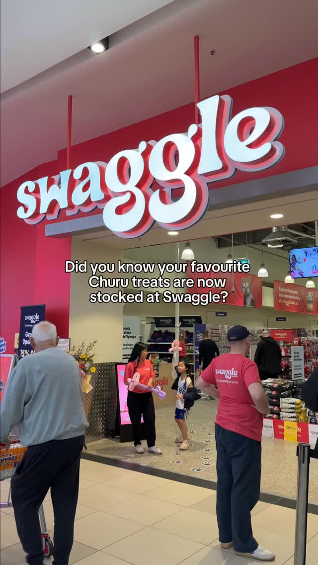 Did you know your favourite Churu treats are now stocked at Swaggle?
@swaggle_pets
From our creamy classics to chewy bites, theyâve got your petâs favourites covered.
Stock up on the treats your pets actually run to you for!
Find us at Burwood One Shopping Centre! đŸ
#ChuruStockist #Swaggle