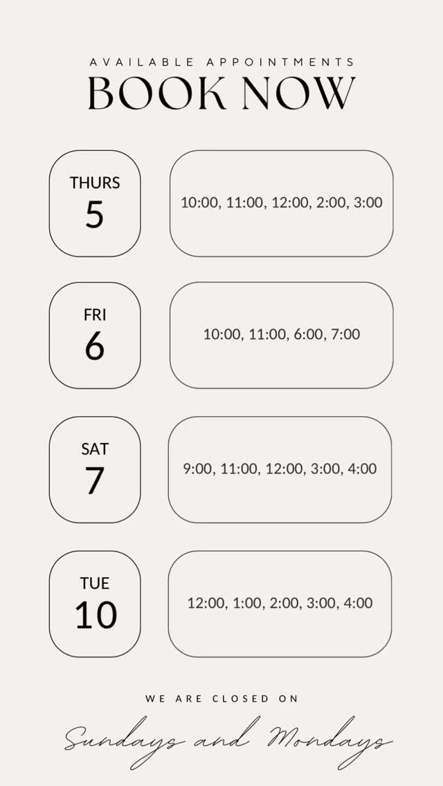 Availability for private bridal appointments, alterations and consignment appointments coming up this next week! Book ahead to avoid disappointment. You can book directly through our website at www.sewrenitycreations.com
#consignment #seamstress #winnipegsmallbusiness #bridal #supportlocal